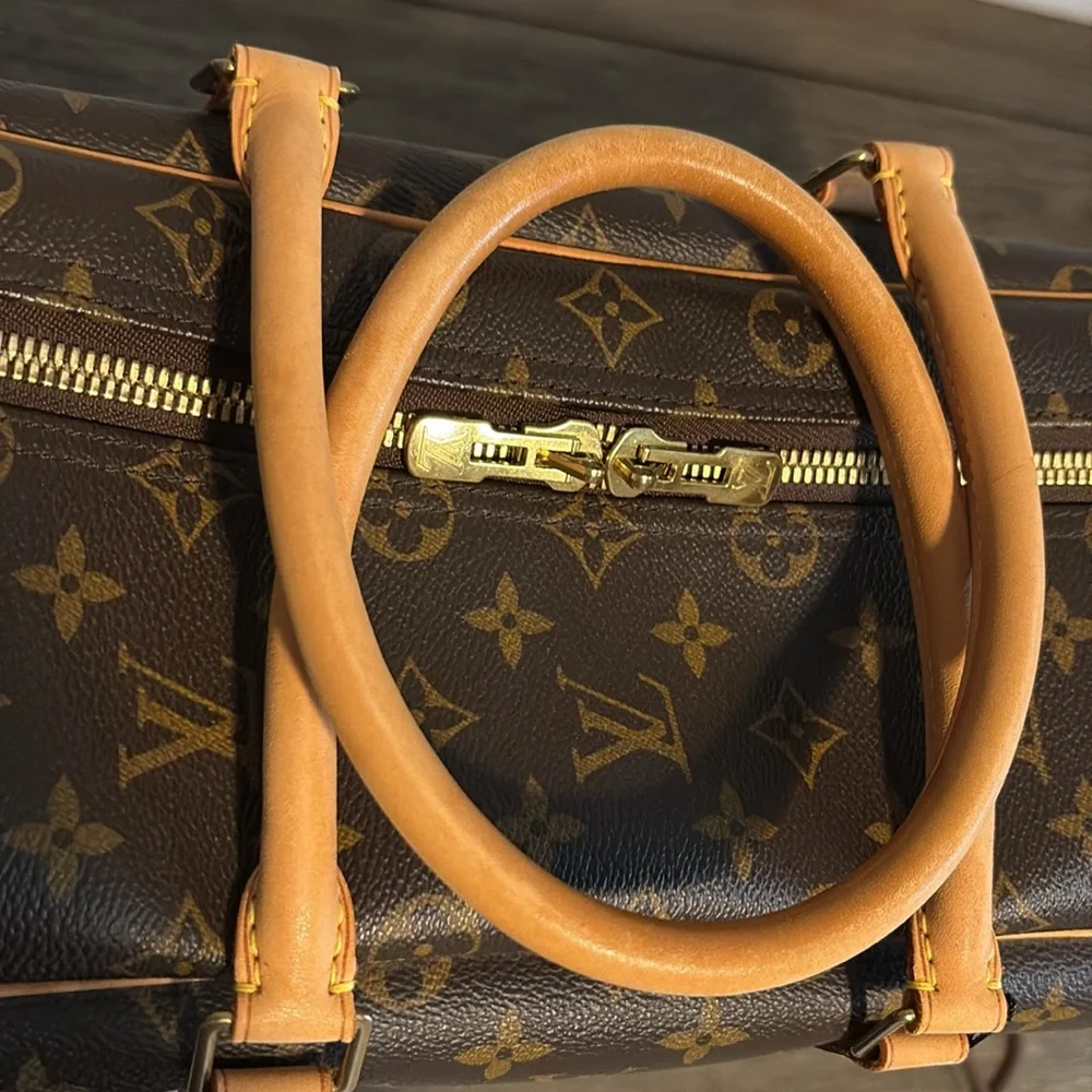 EUC [Louis Vuitton] Authentic Sirius 45 Travel Carryon Suitcase Bag Briefcase - Picture 8 of 16